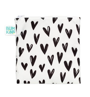 Reusable Snack Bag Large - Hearts