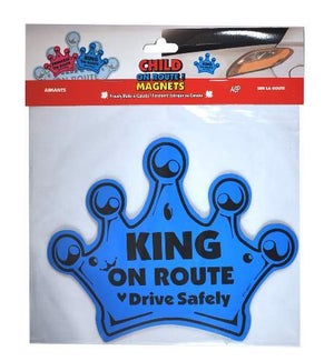 On Route Crown Magnet - Blue One Size