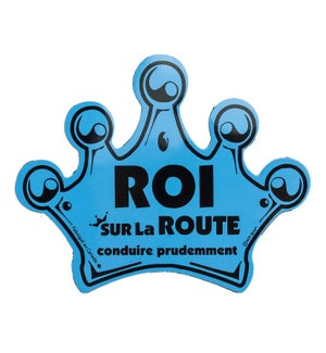 On Route Crown Magnet (French) - Blue One Size