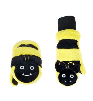 Kids UPF50+ Winter Mitts - Bumble Bee 3-6Y