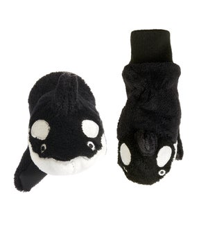 Kids UPF50+ Winter Mitts - Orca 3-6Y