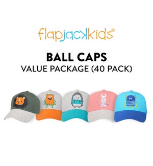 Ball Caps Package - 40 pack