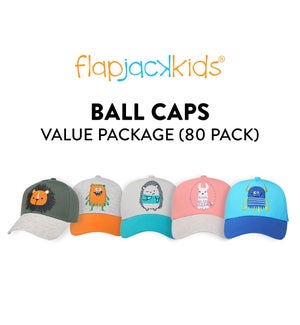Ball Caps Package - 80 pack