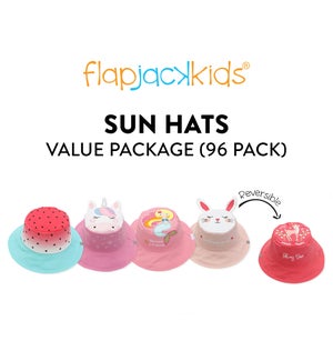 Sun Hats Package - 96 pack