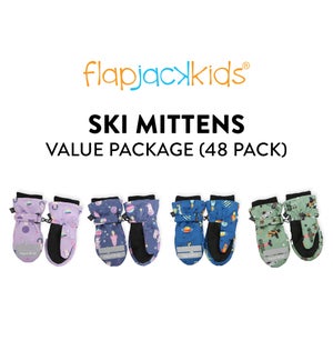 Ski Mittens Package - 48 pack