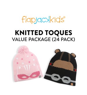 Knitted Toques Package - 24 pack