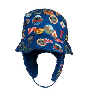 Winter Bucket Hat - Patches 4-6Y