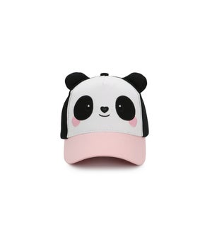 Kids' UPF50+ 3D Cap - Panda - Large