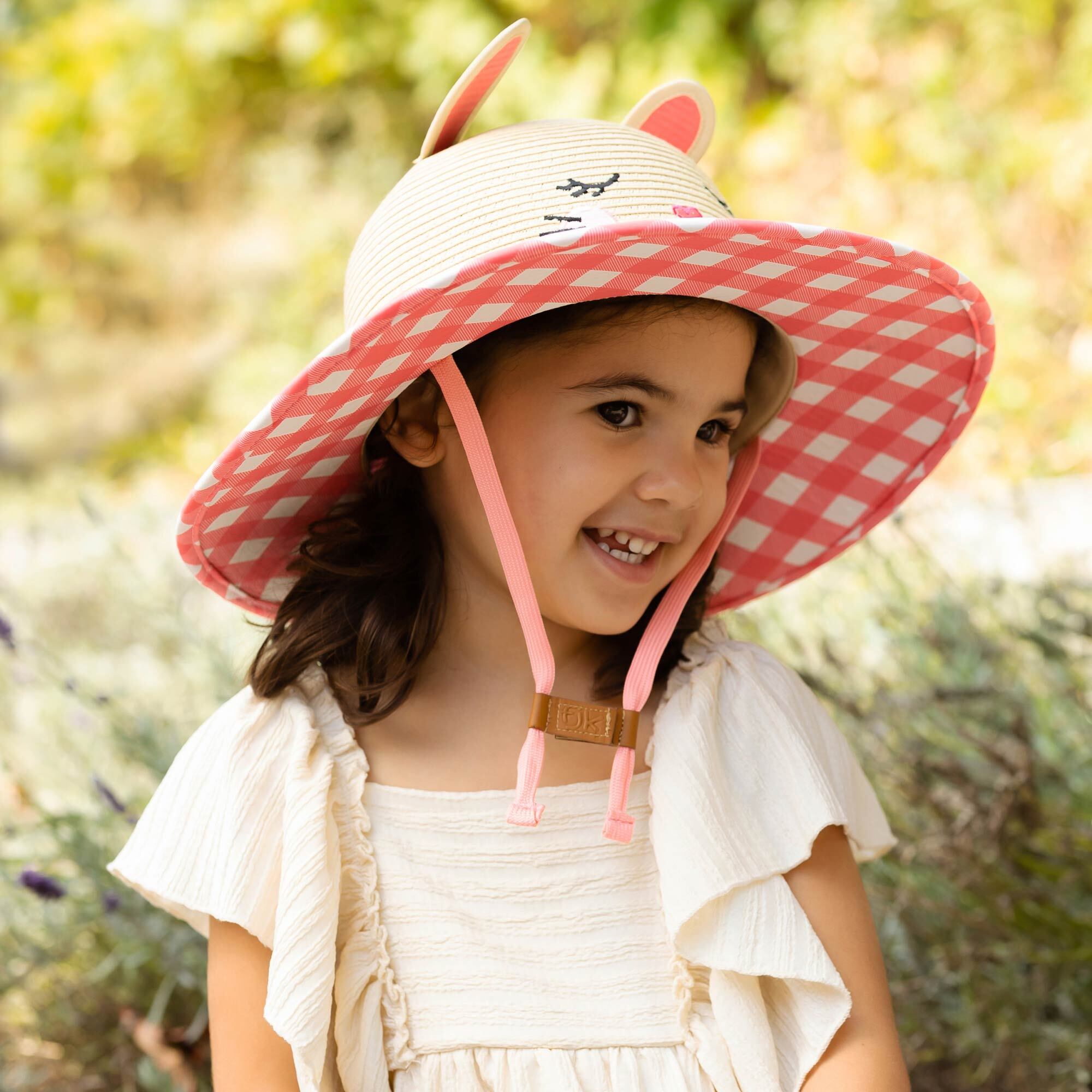 kids straw lifeguard hat