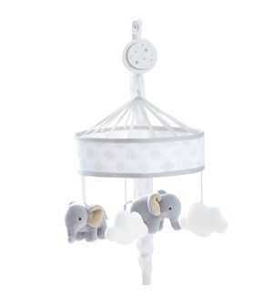 Just Born® Baby Neutral Elepants & Clouds Musical Mobile