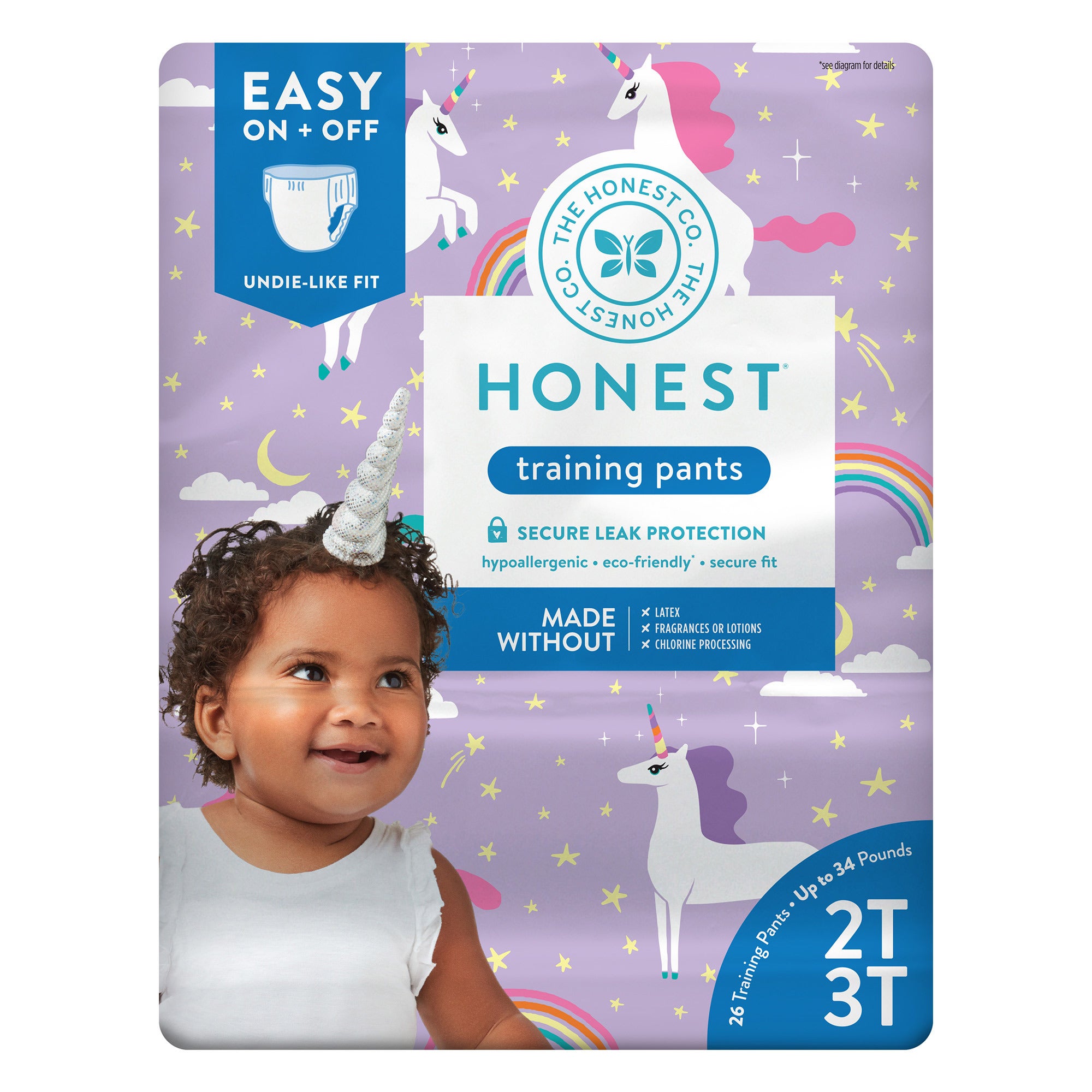 Honest Disposable Training Pants 