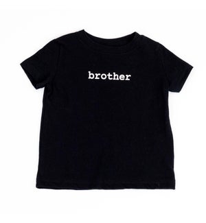 Infant T-Shirt - Brother - Black 6-12M