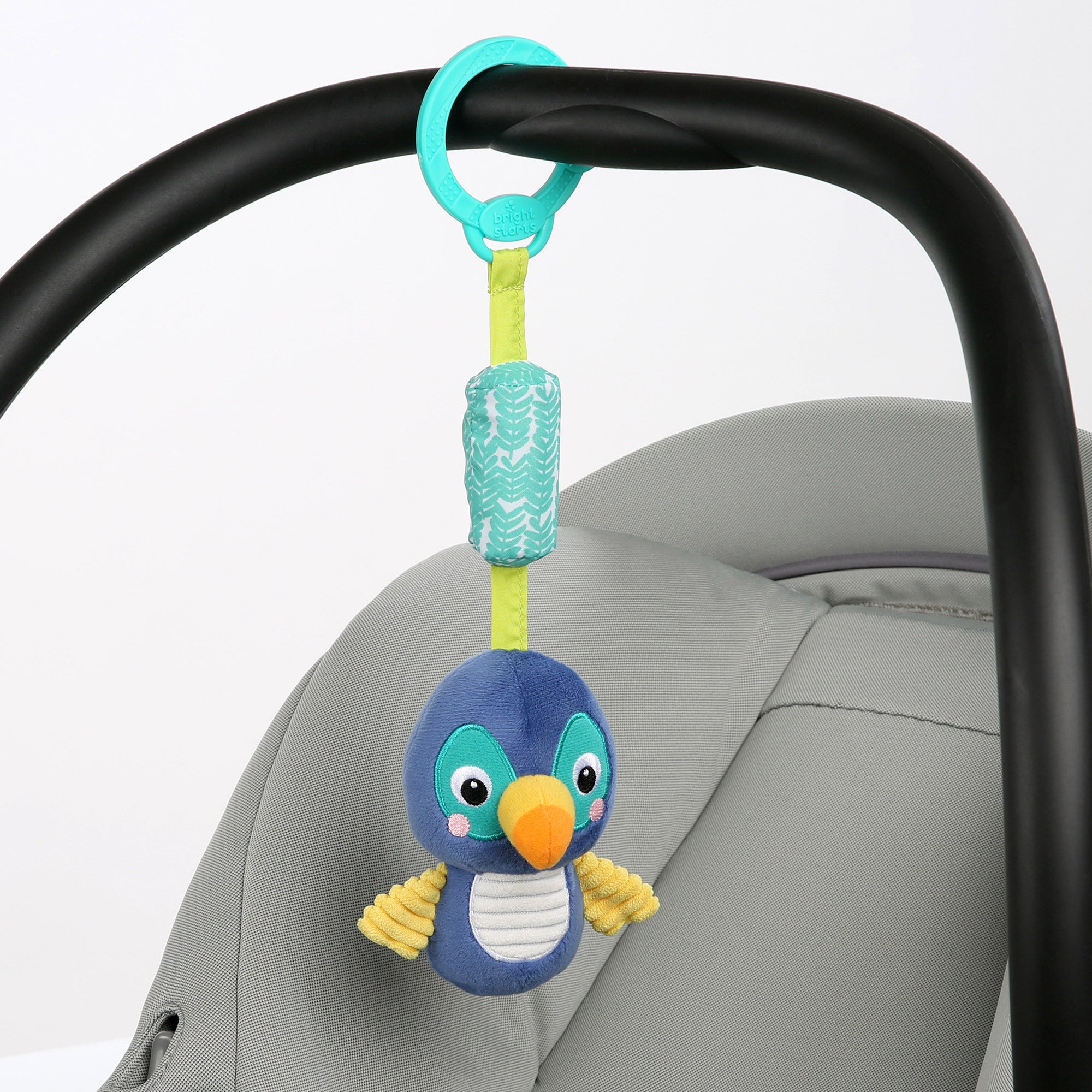 Newborn Toucan Bright Starts Chime Along Friends On-the-Go Take-Along Toy
