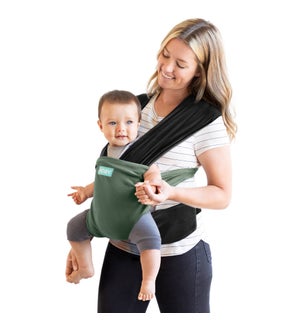Wrap Easy-Wrap Baby Carrier in Olive/Onyx