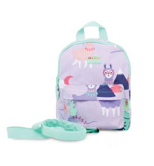 Mini Backpack with Rein - Loopy Llama ENG ONLY