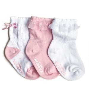 Socks Baby Girl 3pk 0-6mths