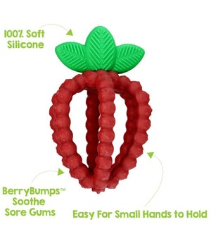 RaZberry Bites Teething Toy (Red)