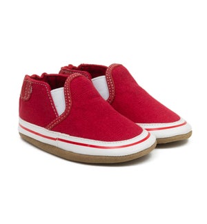 S21 - Soft Sole - Liam Basic Red 0-6M