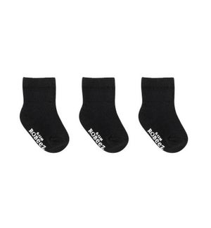 Socks - Bodens Trio 3pk - Black 0-6m