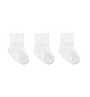 Socks - Bodens Trio 3pk - White 0-6m