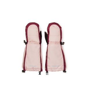 Youth Mitts -Accent Ruby/Haze Pink 2-4Y