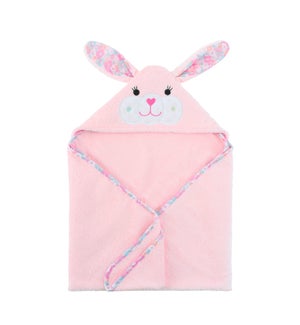 Baby Snow Terry Hooded Bath Towel - Beatrice Bunny 0-18M