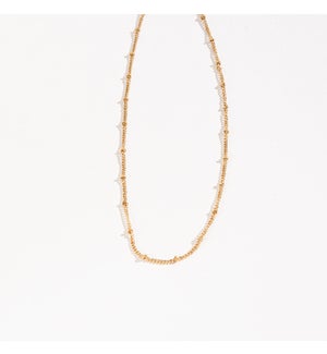 3MM BEAD CHAIN NECKLACE