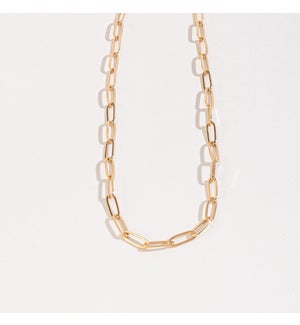 5MM PAPERCLIP CHAIN NECKLACE