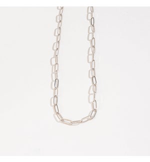 LAYER ME 5MM PAPERCLIP CHAIN NECKLACE