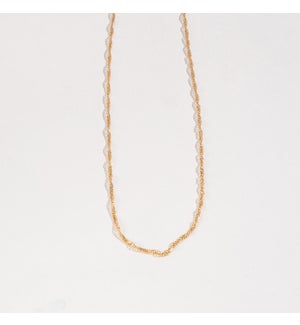 LAYER ME 3MM TWISTED CHAIN NECKLACE