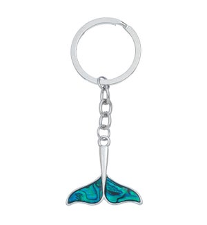 ABALONE DOLPHIN TAIL-KEYCHAIN