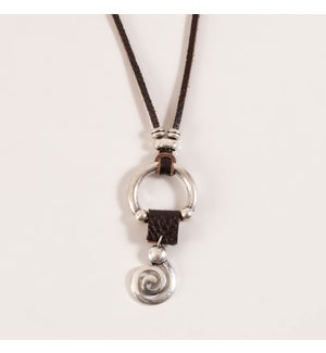 COLBY SPIRAL PENDANT NECKLACE