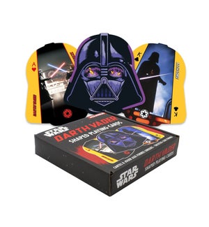 Star Wars- Darth Vader Shaped Playing Cards