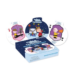 Charlie Brown Christmas Shaped Playing Cards