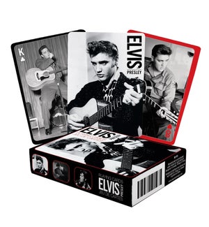 Elvis - Black and White (Playing Cards)