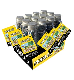 Peanuts 150 Piece Jigsaw Puzzle In A Tube 12 unit Pre-pack