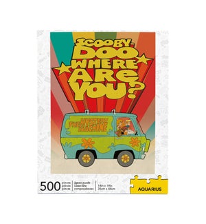 Scooby Doo Where Are You? 500 Piece Jigsaw Puzzle