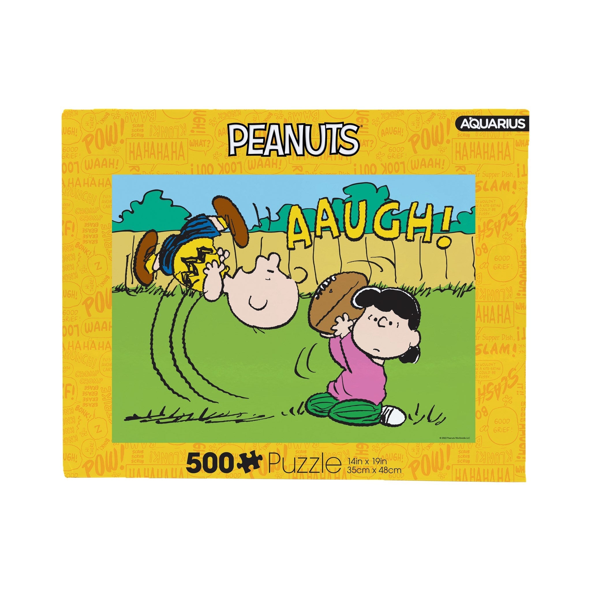 Peanuts Lucy Football 500 Piece Jigsaw Puzzle Peanuts Nmr Brands