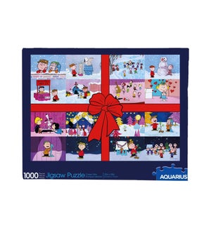Charlie Brown Christmas Present 1000 Piece Jigsaw Puzzle