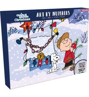 A Charlie Brown Christmas Art by Numbers
