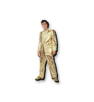 Elvis- Gold (Magnet)