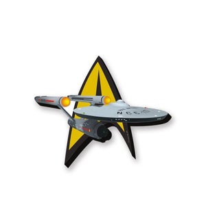 Star Trek- Ship & Logo (Magnet)
