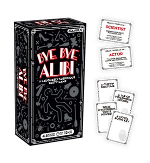 Bye Bye Alibi Card Game