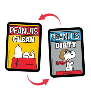 Peanuts Snoopy & Ace Dishwasher Magnet
