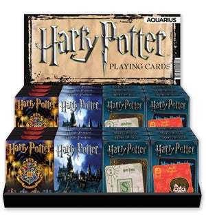 24 Playing Cards Pre-Pack - Harry Potter (4 Titles x 6)