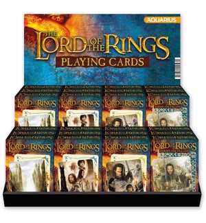 24 Playing Cards Pre-Pack - The Lord Of The Rings (4 Titles x 6)