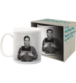 Elvis Enlistment Photo 11oz Boxed Mug