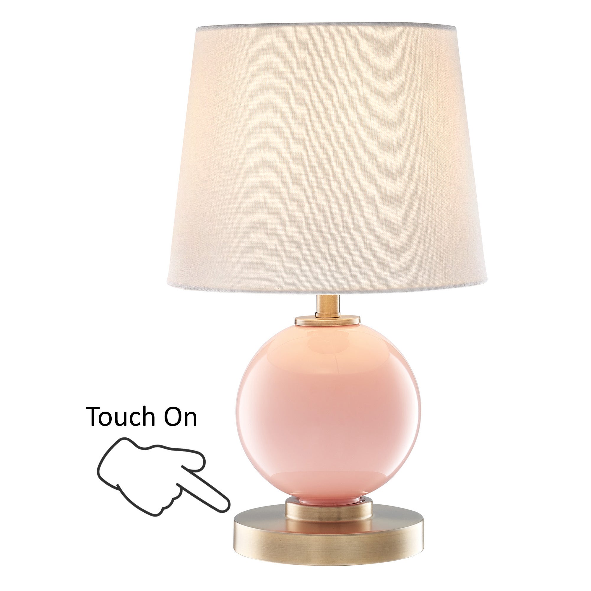 pink target lamp