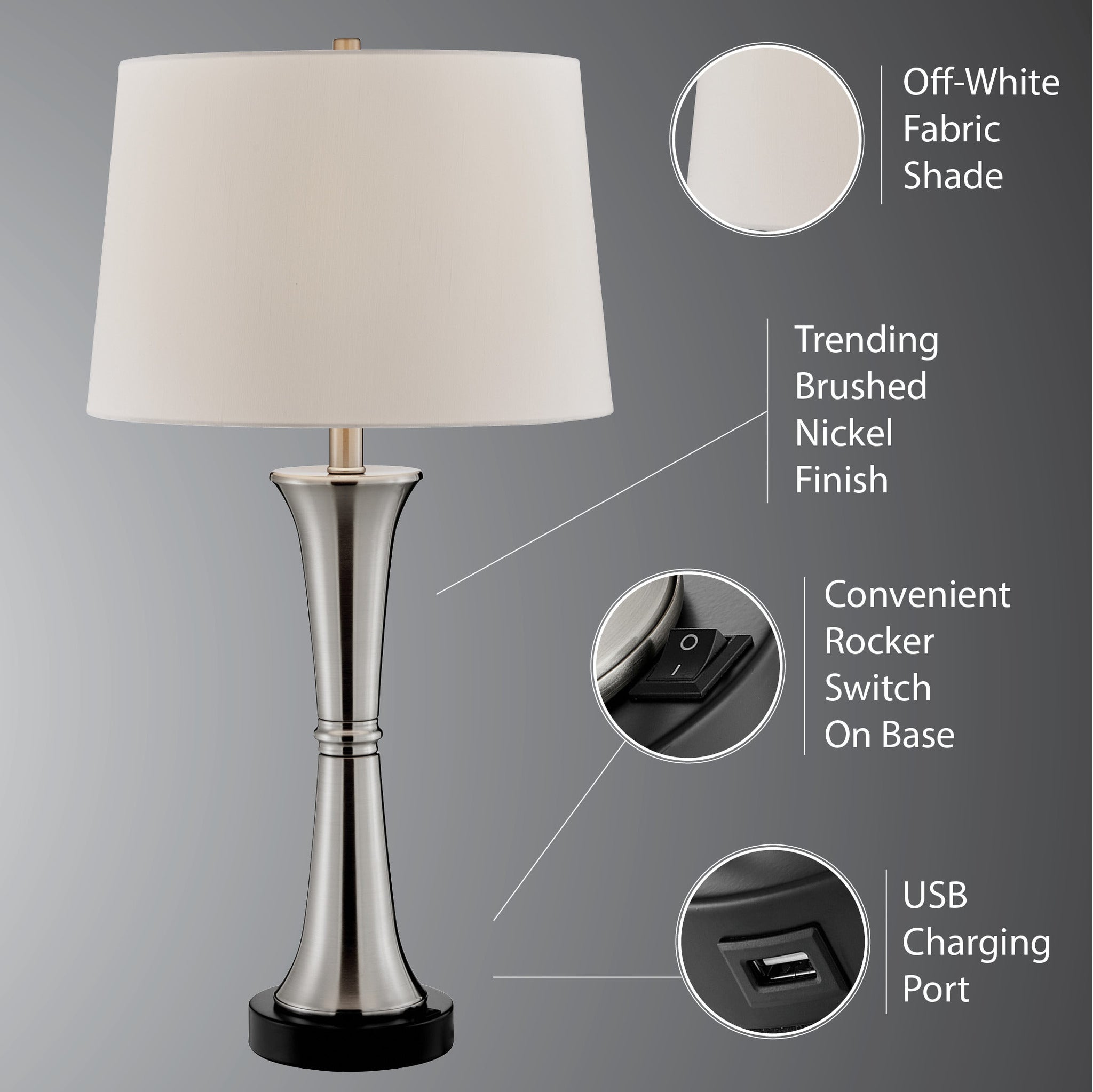 GAVINO Table Lamp - table lamps | Lite Source Inc.