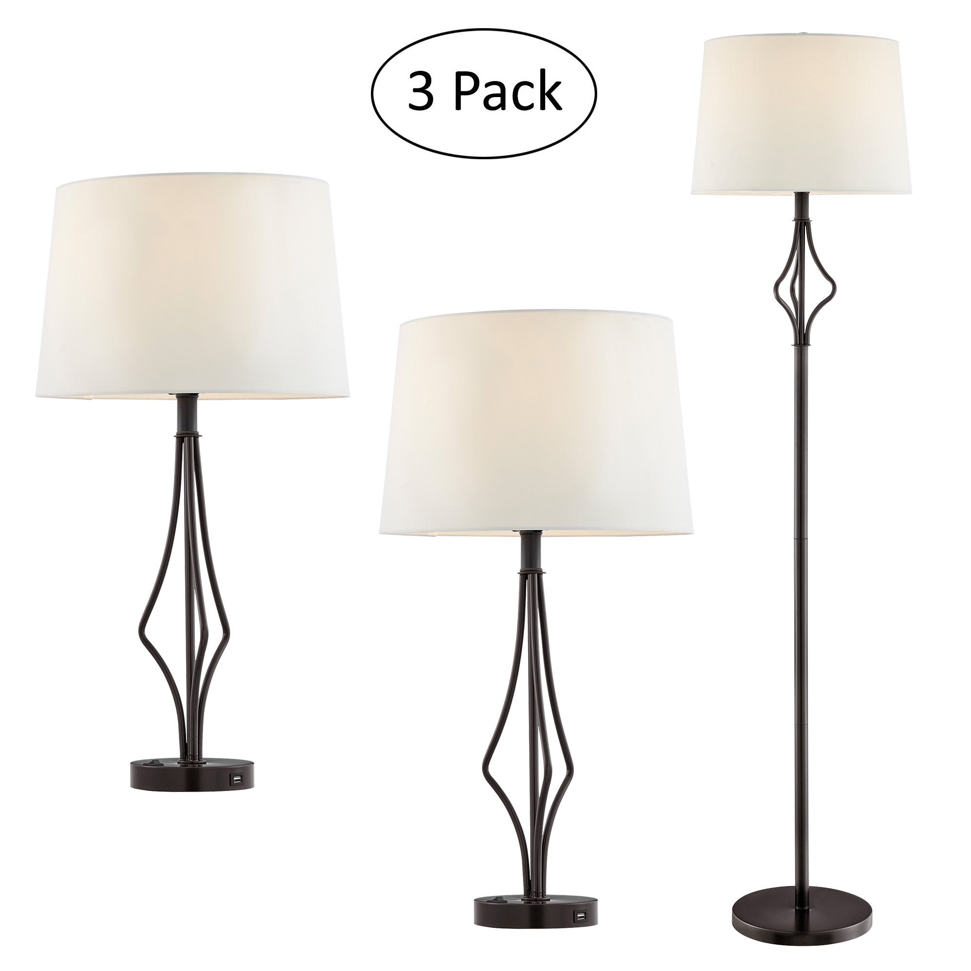 bed bath beyond lamp set